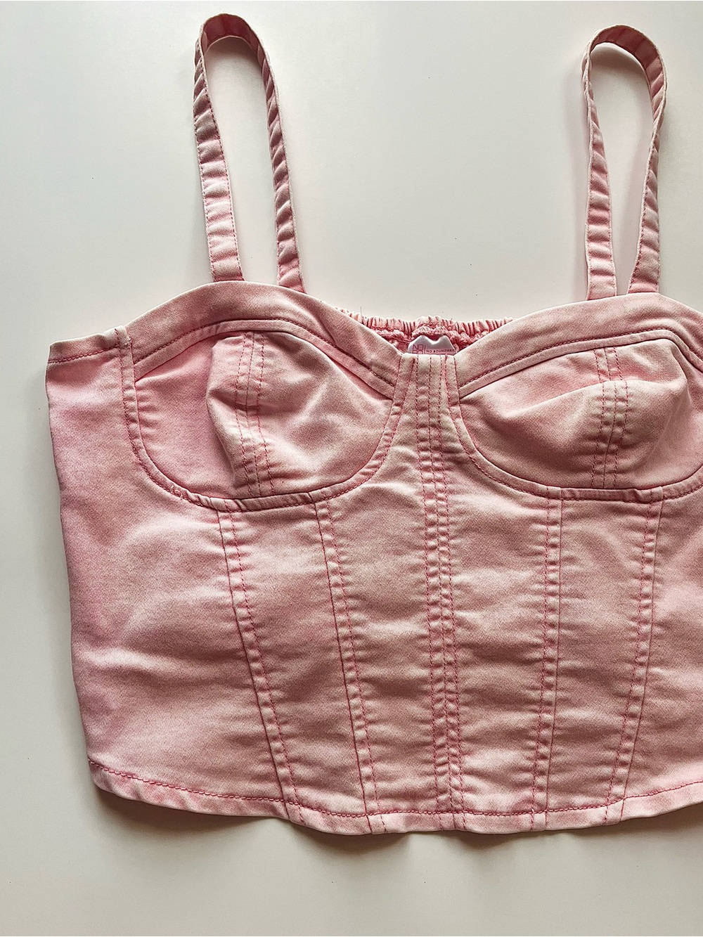 💗 no boundaries simple cutie light pink top juniors